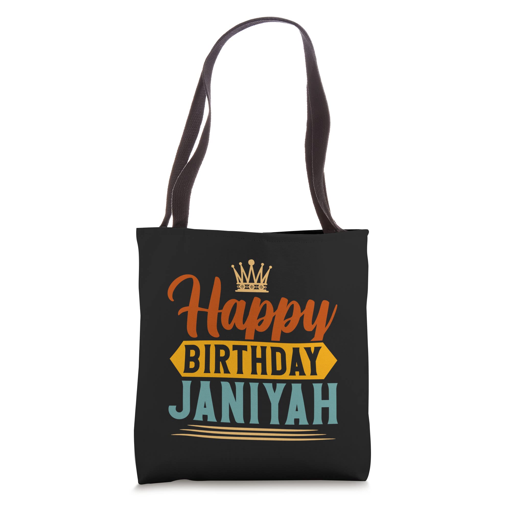 Happy Birthday Janiyah Tote Bag