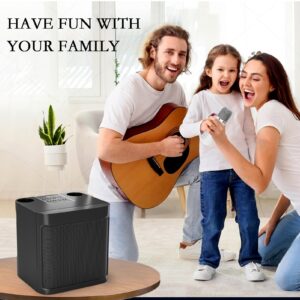 Flyasny Karaoke Machine for Adults and Kids, Portable Bluetooth Karaoke Speaker with 2 Wireless Microphones for TV, Singing Karaoke for Home Party, Great Gifts for Boys and Girls