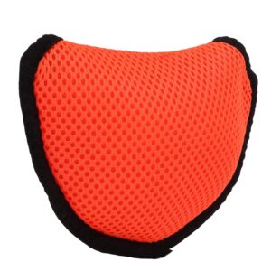 golf head cover protector bag, portable washable mallet putter protector bag woven durable with fastening tape for protecting club(orange)