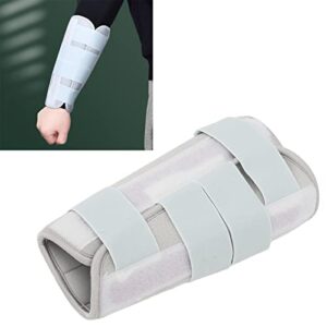 Elbow Brace, 3 Metal Strips Elbow Support Splint Fixed Protection Regulable Size for Sports Injury(S)