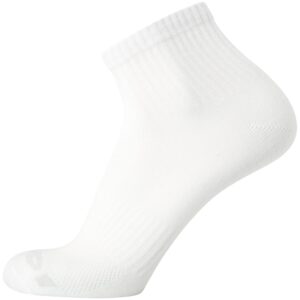 AND1 Men's Socks - PROPLATINUM Lightweight Quarter Cut Socks (24 Pack), Size 6-12.5, White