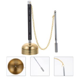 8 Pcs Telescopic Chime Meditation Utensils Buddhist Decor Lucky Buddhist Bell Meditation Yoga Bell Chimes Tibetan Handbell Buddhist Chime Bells Garnish Tools Zen Brass Tape to Heal