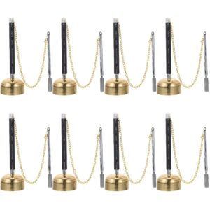 8 pcs telescopic chime meditation utensils buddhist decor lucky buddhist bell meditation yoga bell chimes tibetan handbell buddhist chime bells garnish tools zen brass tape to heal