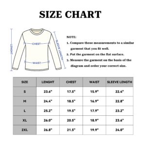 Womens Thermal Tops Long Sleeve Crew Neck Shirts Women's Ultra Warm Underwear for Cold Weather White-S