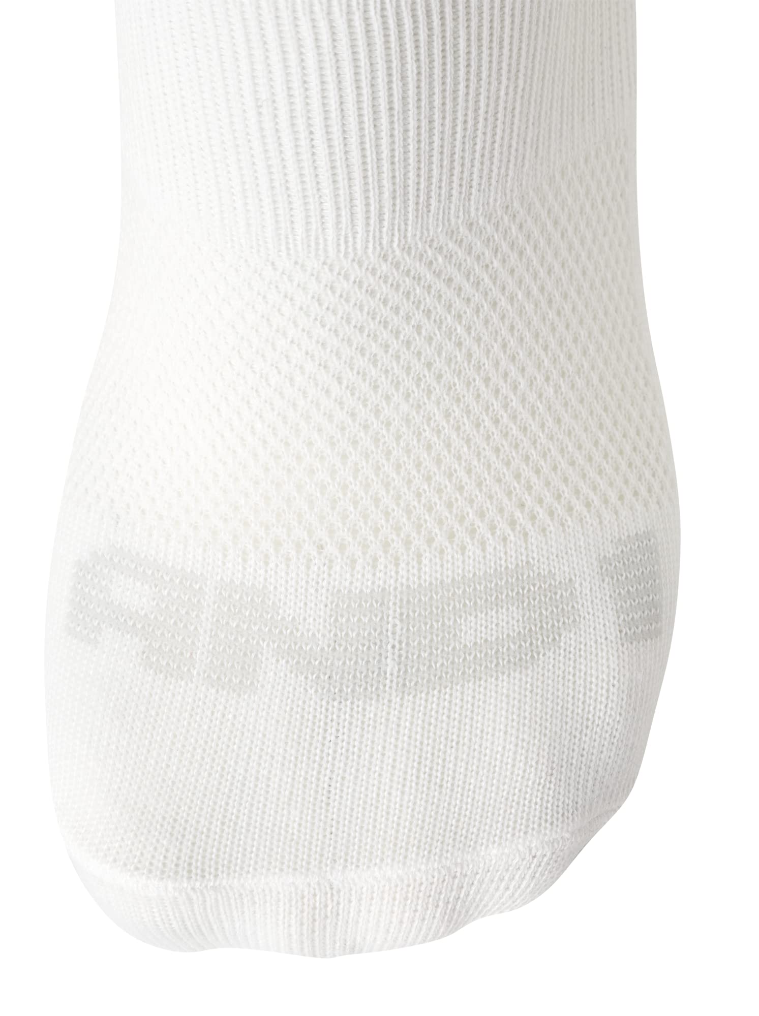 AND1 Men's Socks - Lightweight Performance No Show Liner Socks (24 Pack), Size 6-12.5, White