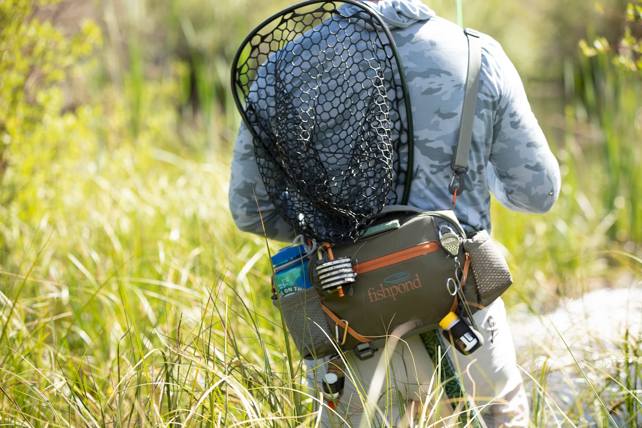 fishpond Elkhorn Lumbar Pack Fly Fishing Waist Pack (Pebble)