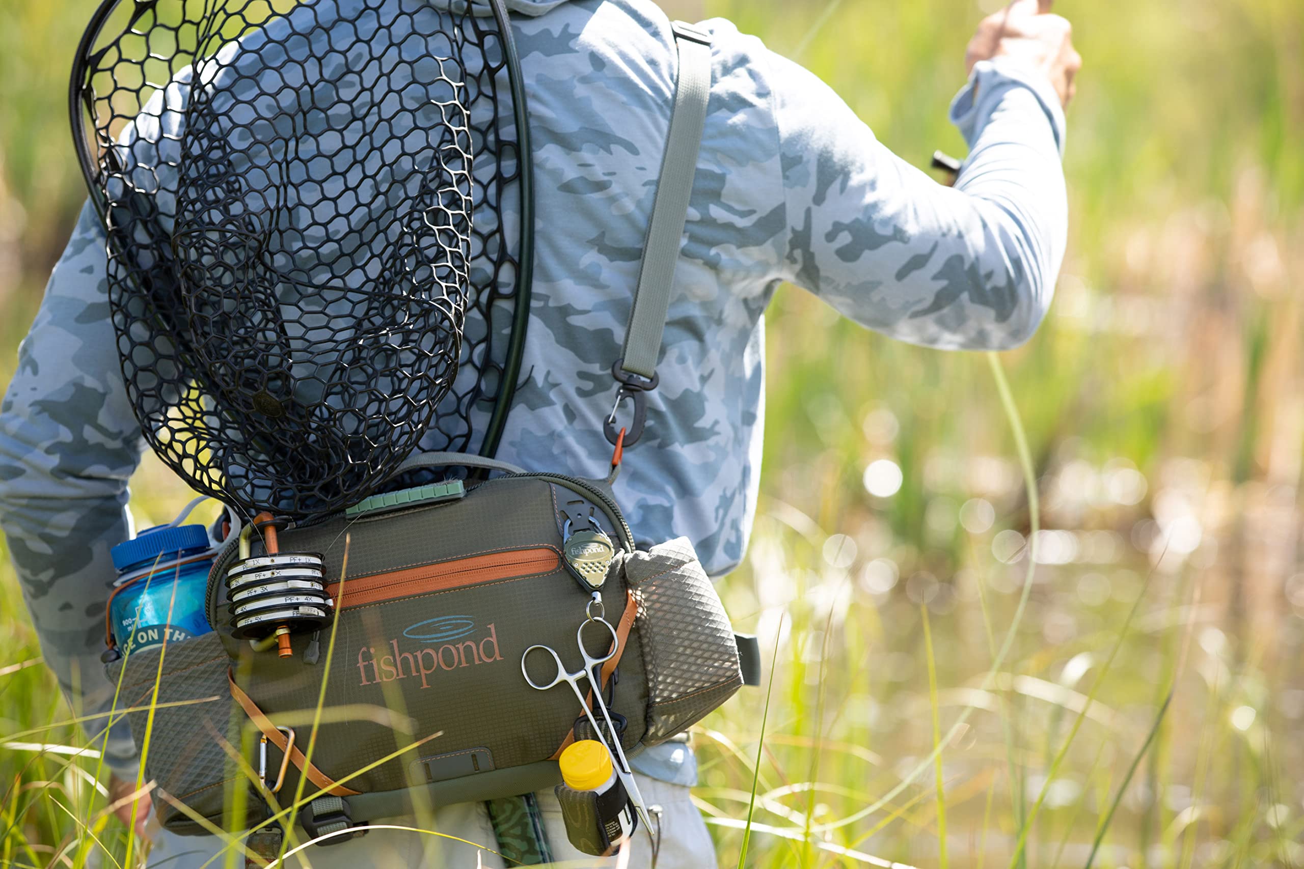 fishpond Elkhorn Lumbar Pack Fly Fishing Waist Pack (Pebble)