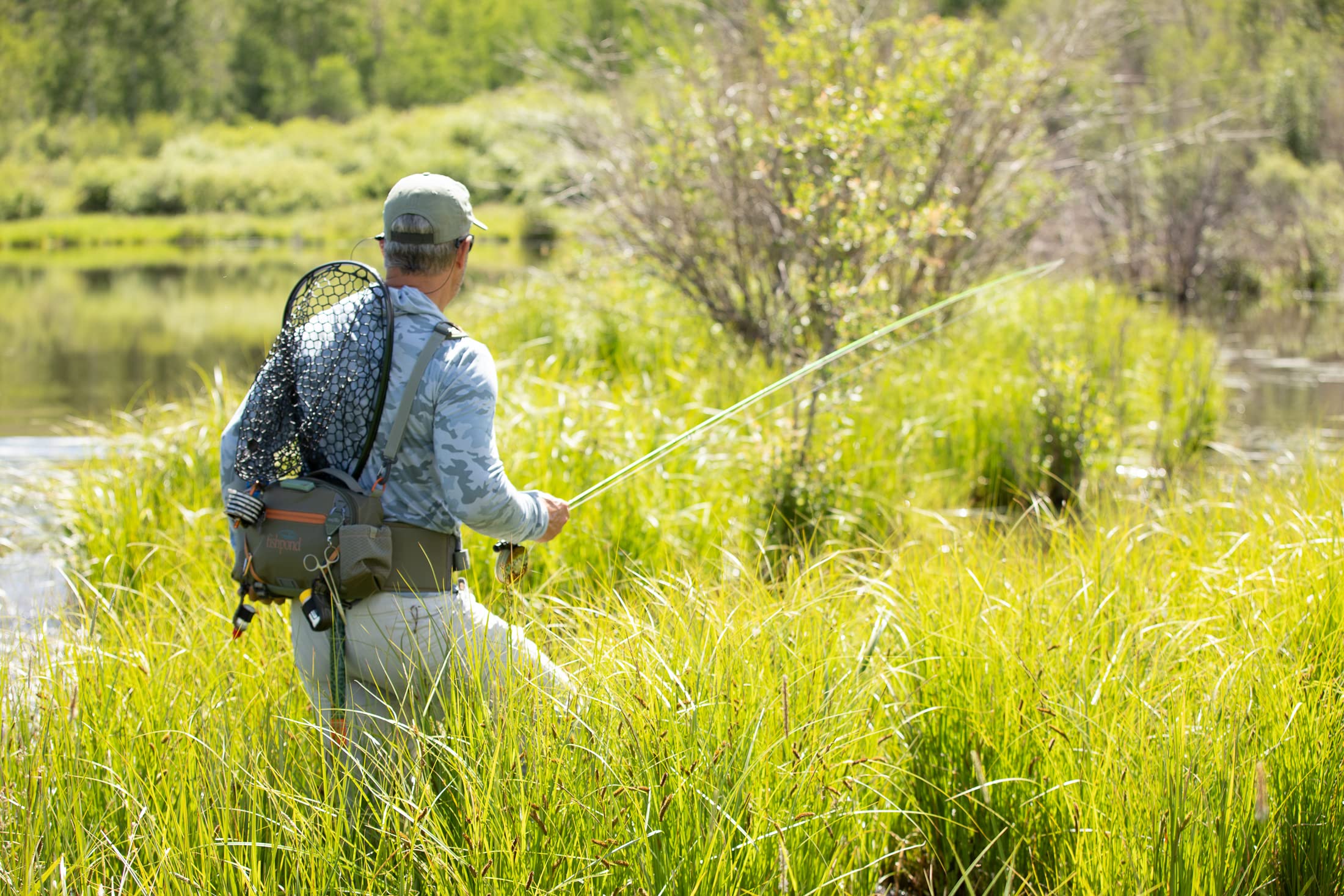 fishpond Elkhorn Lumbar Pack Fly Fishing Waist Pack (Pebble)