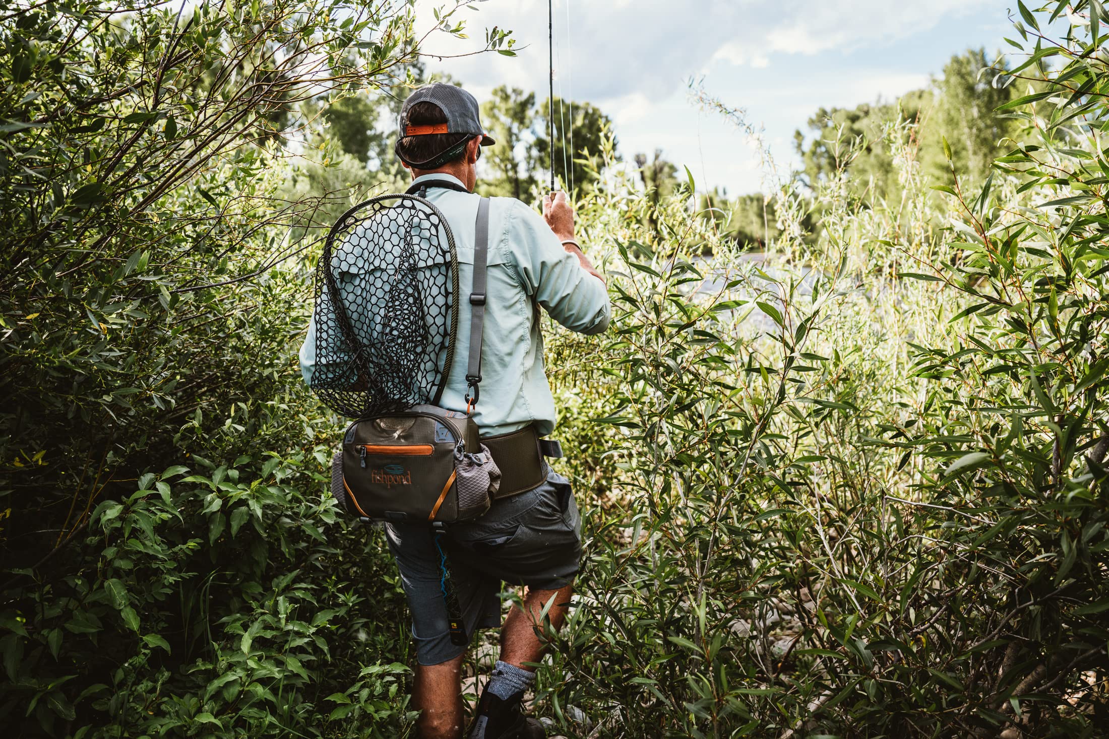 fishpond Elkhorn Lumbar Pack Fly Fishing Waist Pack (Pebble)