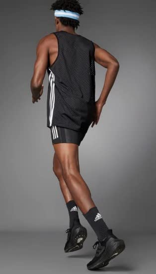 adidas Men's Running Break The NORM Tank TOP Black Size M