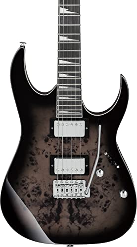 Ibanez Gio GRG220PA1 Electric Guitar, Brown Black Burst