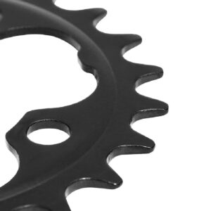 WEERAS 64mm BCD Bike Chainring 22T 24T Narrow Wide Single Bicycle Chainring for Road Bikes Mountain Bikes BMX MTB Bike