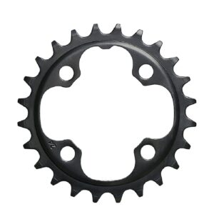 WEERAS 64mm BCD Bike Chainring 22T 24T Narrow Wide Single Bicycle Chainring for Road Bikes Mountain Bikes BMX MTB Bike