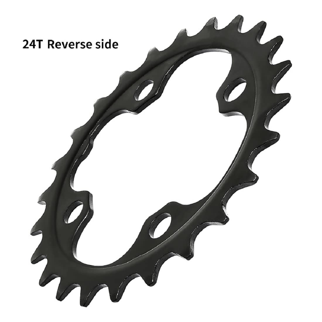 WEERAS 64mm BCD Bike Chainring 22T 24T Narrow Wide Single Bicycle Chainring for Road Bikes Mountain Bikes BMX MTB Bike