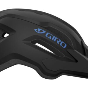 Giro Fixture II MIPS Mountain Bike Helmet for Men, Women, Kids, and Adults – Matte Black/Blue Logo, Universal Youth (50-57cm)