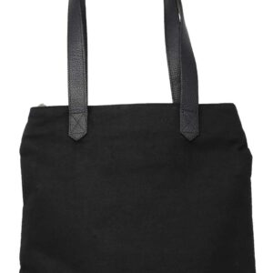 Harley-Davidson Women's Uno Stars Distressed Cotton Denim Tote Bag - Black