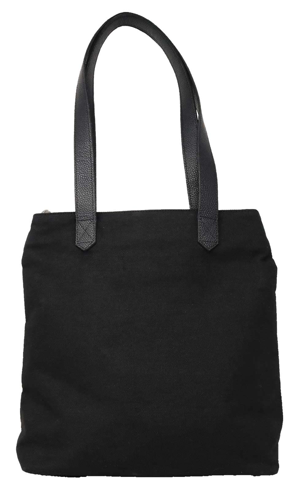 Harley-Davidson Women's Uno Stars Distressed Cotton Denim Tote Bag - Black