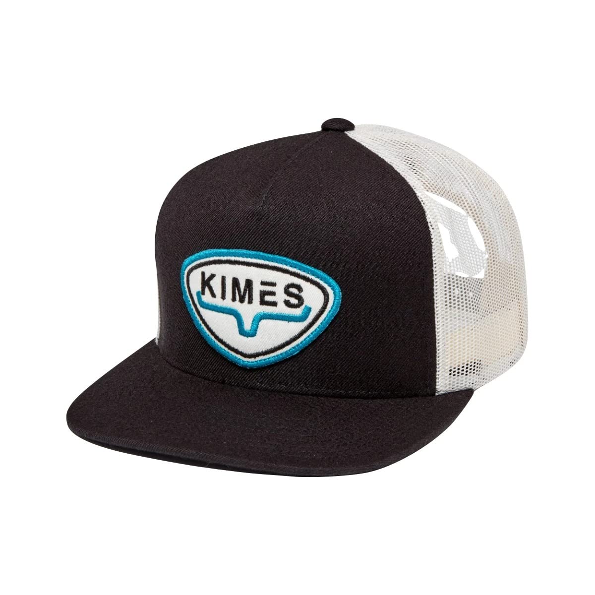 Kimes Ranch Unisex Caps Conway Trucker 5-Panel Adjustable Mesh Back Snapback Hat/Black