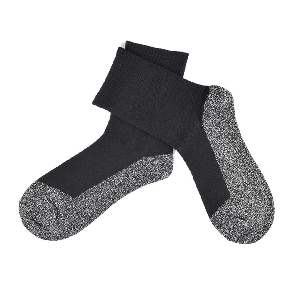 35 Degrees Ultimate Comfort Socks, Supersoft Unique Socks Liner in Black Thermal, Mens Heat Holders The Ultimate Thermal Sock (1 Pairs,one size)