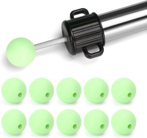 komclub tent poles lightning caps a pack of 10 tent building pole connector puncture proof ball for camping hiking backpacking tent to prevent the tarp rope off the tpr rubber caps outdoor use