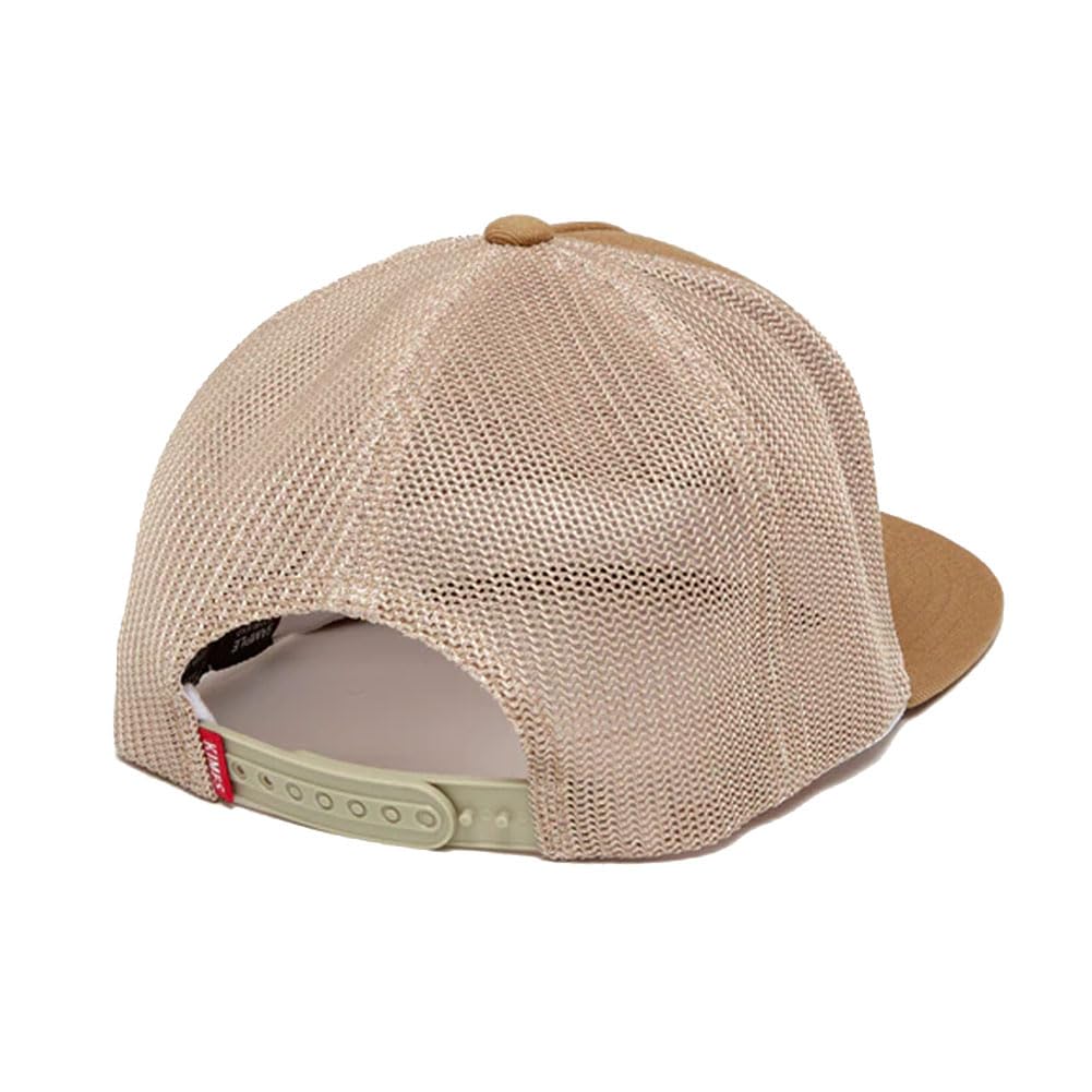 Kimes Ranch Unisex Caps Nite Train Cap 5-Panel Adjustable Mesh Back Snapback Hat/WW Brown