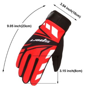 Winter Gloves for Men Women Warm Winter Snow Gloves Hands Warm for Hiking Driving Running Bike Cycling