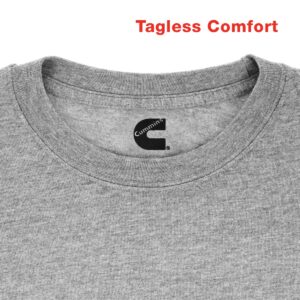 Cummins mens Cummins Long Sleeve T Shirt, Gray, Large US