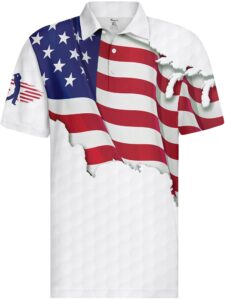 pagymo golf shirts for men crazy funny print hawaiian mens polo shirt patriotic flag shirt, x-large, aop-polo-06368