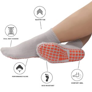 NOVAYARD Non Slip Socks Yoga Hospital Socks Grippy Sock for Women Men Pilates Barre 10Pairs Multi Color