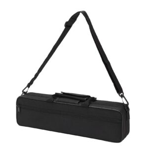 Watris Veiyi Flute Case, Waterproof Flute Case with Adjustable Shoulder Strap, Lightweight Oxford Cloth Flute Case Carrying Bag for 16 Holes Flute C Foot