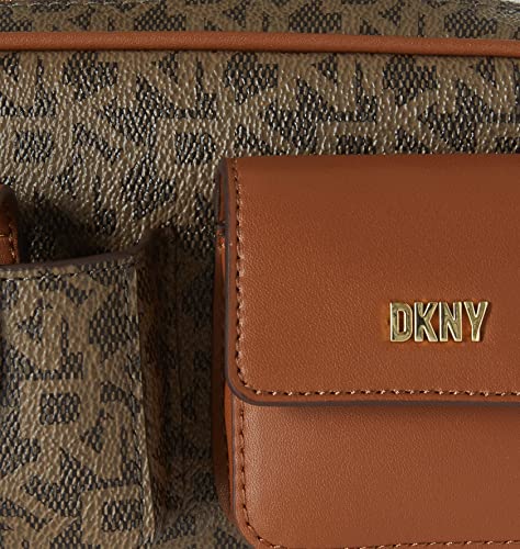 DKNY Zyon Sm Camera Bag, Mocha/Caramel