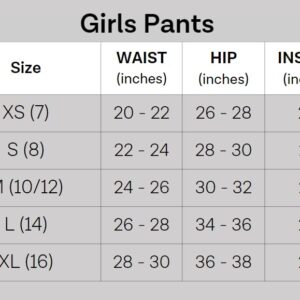 3 Pack: Girls Fleece Girl Open Bottom Sweatpants Pants Soft Athletic Pant Track Warm Sweatpant Casual Pockets Lounge Joggers Sports Pajama Kids Clothing Youth Sweats Wide Teen Running -Set 4,L (14)