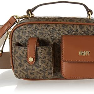 DKNY Zyon Sm Camera Bag, Mocha/Caramel