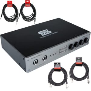 seymour duncan powerstage 700 guitar amp head - bundle with 2 xlr cables and 2 instrument cables