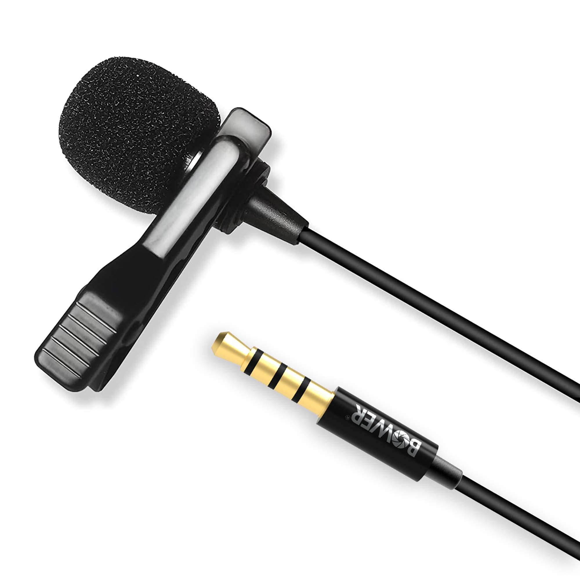 Bower Lavalier Microphone, Black