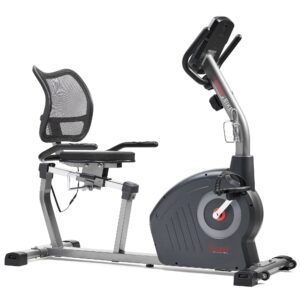 Sunny Health & Fitness Elite Interactive Series Exercise Recumbent Bike - SF-RB420046