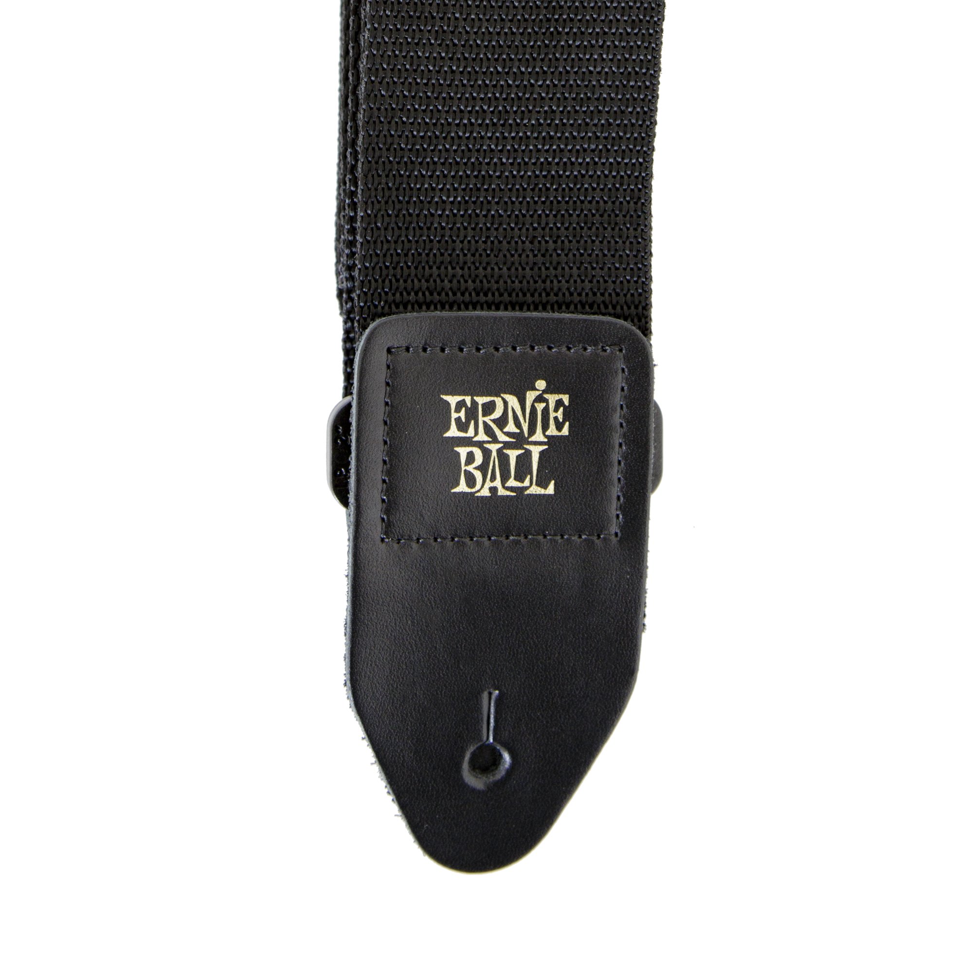 Fender Infinity Locks - Black & Ernie Ball Polypro Guitar Strap, Black (P04037)