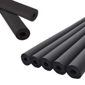 pipe insulation foam tube - 1" foam tubing for ac unit, guitar stands, exercise machine handle and roof rack, - 1"(25mm)id 1-13/32"(43mm)od - 6ft