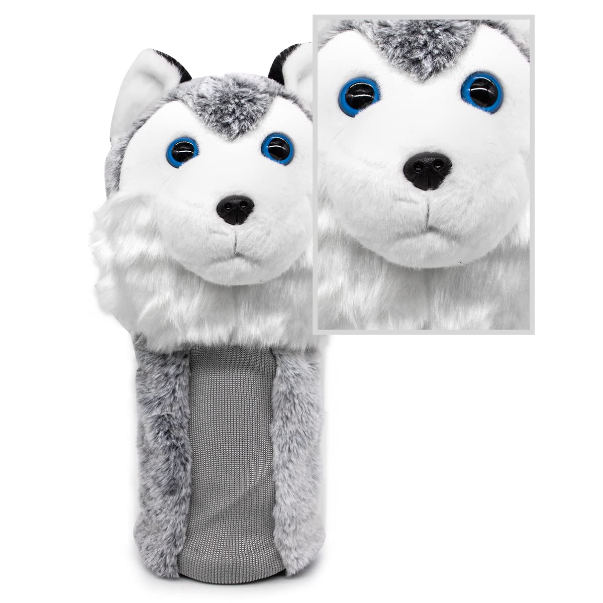 Montela Golf Club Head Cover Lovely Dog Driver Headcover Funny Animal Golf Head Cover for Driver 460CC Golf Driver Cover Fit Taylormade Titleist D2 D3 917 Callaway Epic Ping