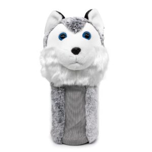 montela golf club head cover lovely dog driver headcover funny animal golf head cover for driver 460cc golf driver cover fit taylormade titleist d2 d3 917 callaway epic ping