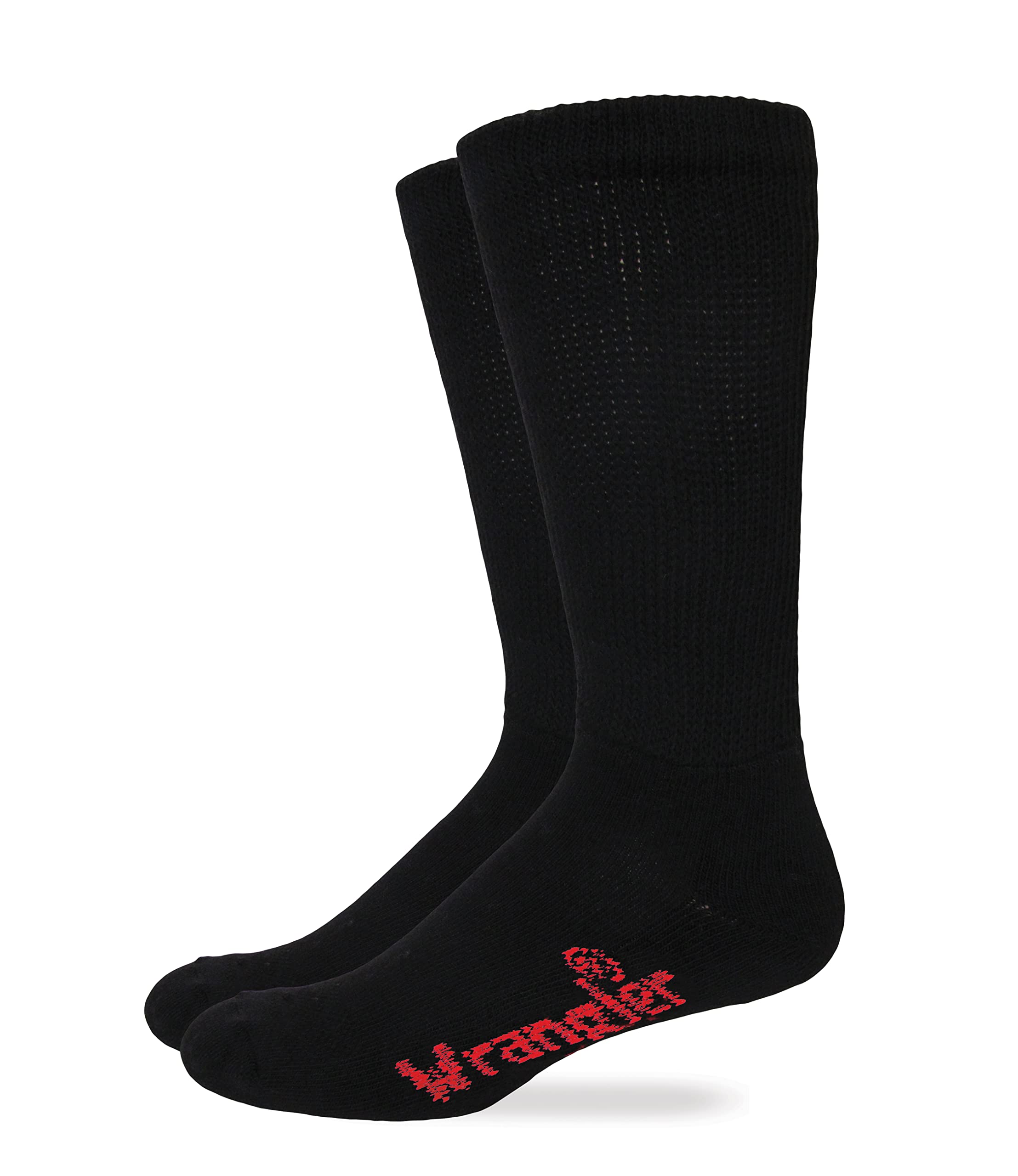 Wrangler Mens Ultra Dri Non-Binding Seamless Toe Mid Calf Boot Socks 3 Pair