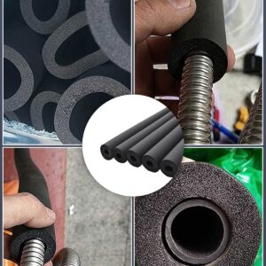 Pipe Insulation Foam Tube - 1" Foam Tubing for AC Unit, Guitar Stands, Exercise Machine Handle and Roof Rack, - 1"(25mm)ID 1-13/32"(43mm)OD - 6Ft