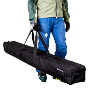 StoreYourBoard Mountain Essential Ski Travel Bag, Water Resistant Carry Case