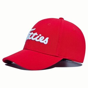 Bamveio Titties Hat Tittiess Golf Hats for Men Women,Funny Tittes Hat, Titliest Cap, Red and White