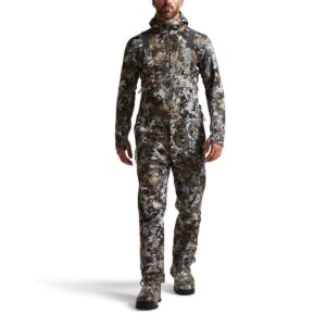 sitka gear men's traverse water repellent hunting bibs, elevated ll, x-large