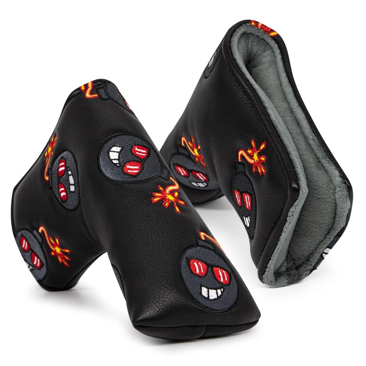 Golf Putter Covers Mallet Putter Headcover Blade Putter Covers Golf Club Head Covers Leather Golf Headcover with Magnetic for Scotty Cameron Taylormade Callaway Titleist Odyssey