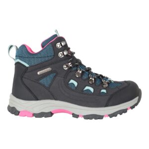 Mountain Warehouse Adventurer Kids Waterproof Boots - IsoDry Navy Kids Shoe Size 4 US