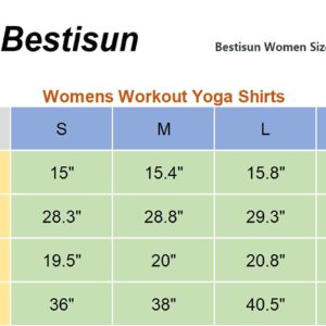 Bestisun Women Athletic Workout Dry Fit Long Sleeve Open Back Workout Shirts Yoga Top Gym Shirt Cropped Sweaters Light Purple M