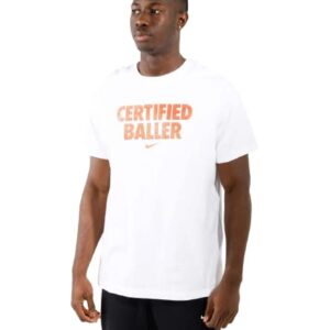 Nike 'Mint Condition' Basketball Tee (as1, Alpha, m, Regular, Extra_Tall, White, Medium)