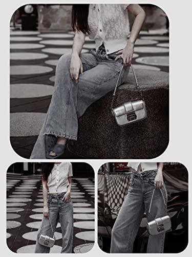 FONETTOS 90s Shoulder Bags Women, Trendy Handbag Girls Chic Style Crossbody Clutch Purse Fashion